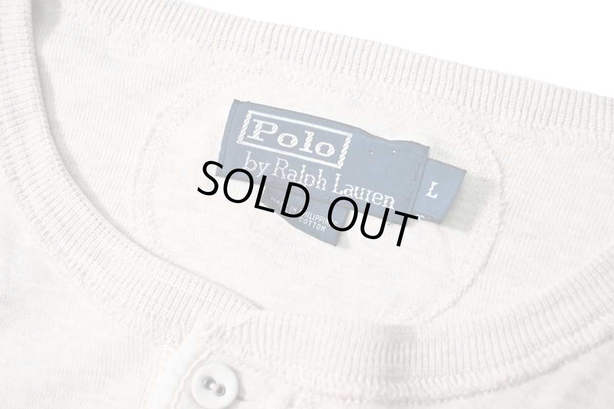 画像6: 90-00s Deadstock Polo Ralph Lauren Henley Thermal (6)