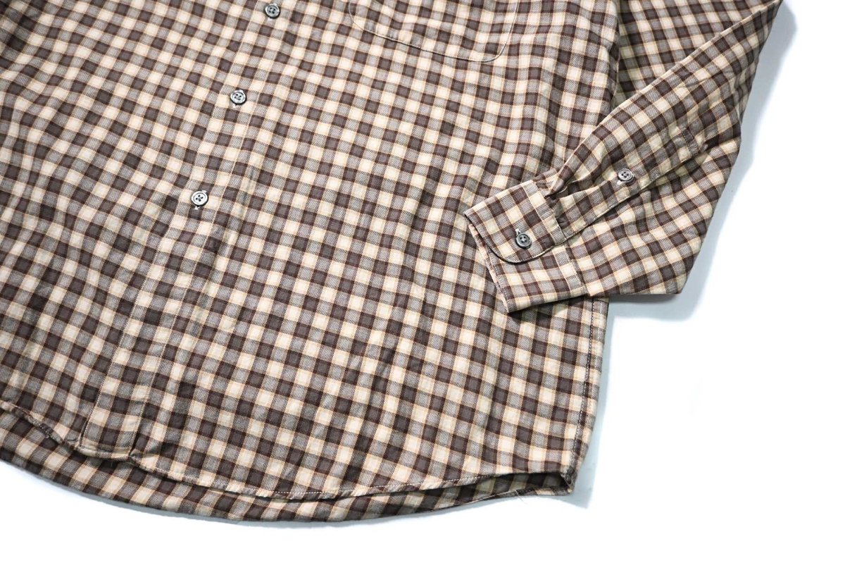 画像3: 90s Used Perry Ellis Cotton Long Sleeve Shirt (3)