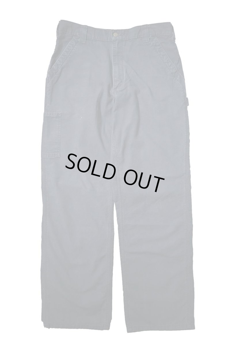 画像1: Used Carhartt B151 Canvas Utility Work Pants Navy カーハート (1)