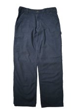 画像1: Used Carhartt B151 Canvas Utility Work Pants Navy カーハート (1)
