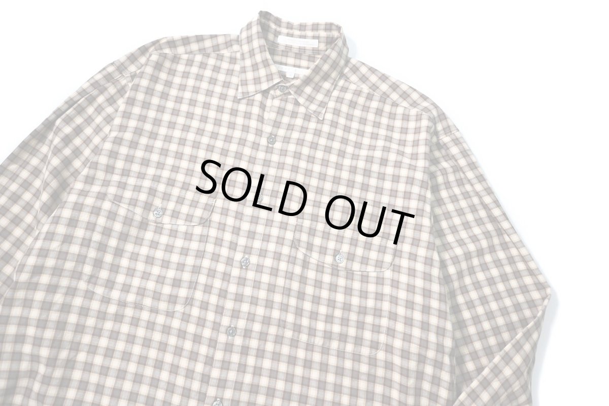 画像2: 90s Used Perry Ellis Cotton Long Sleeve Shirt (2)