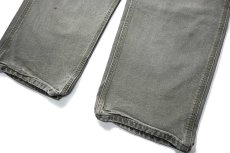 画像3: 19' Used Carhartt Duck Carpenter Pants Moss カーハート (3)