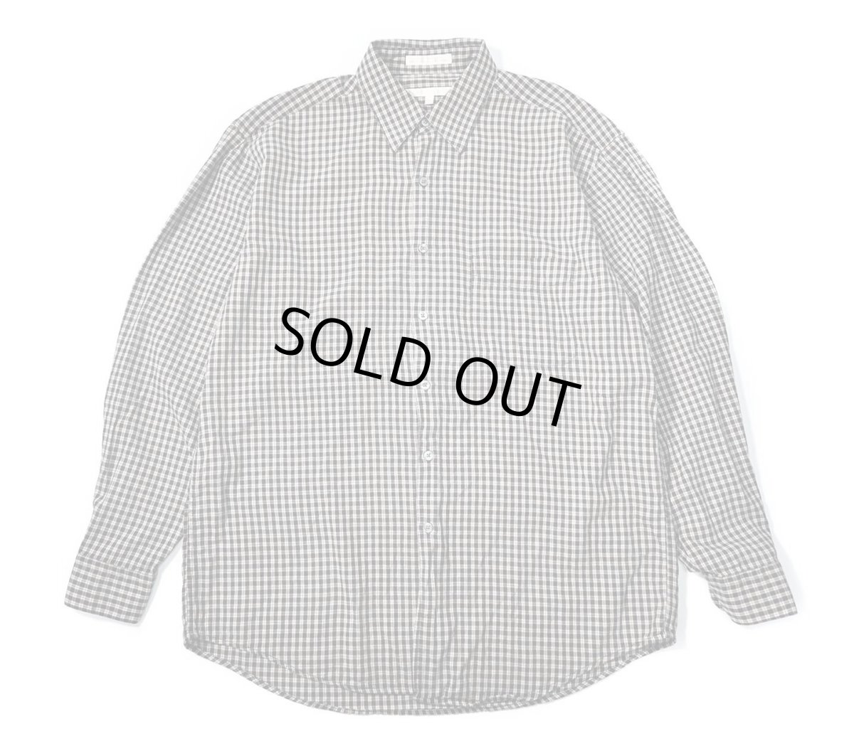 画像1: 90s Used Perry Ellis Cotton Long Sleeve Shirt (1)