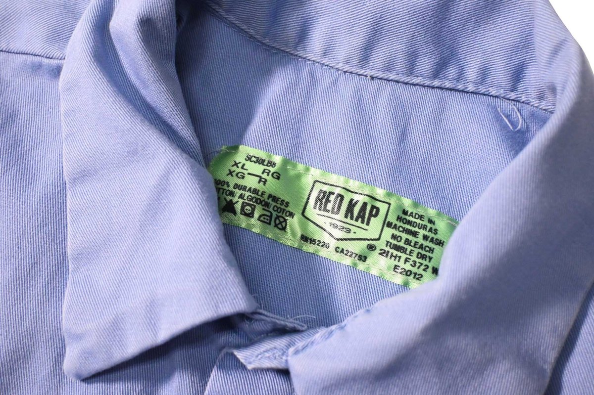 画像4: Used Red Kap Embroidered Work Shirt (4)