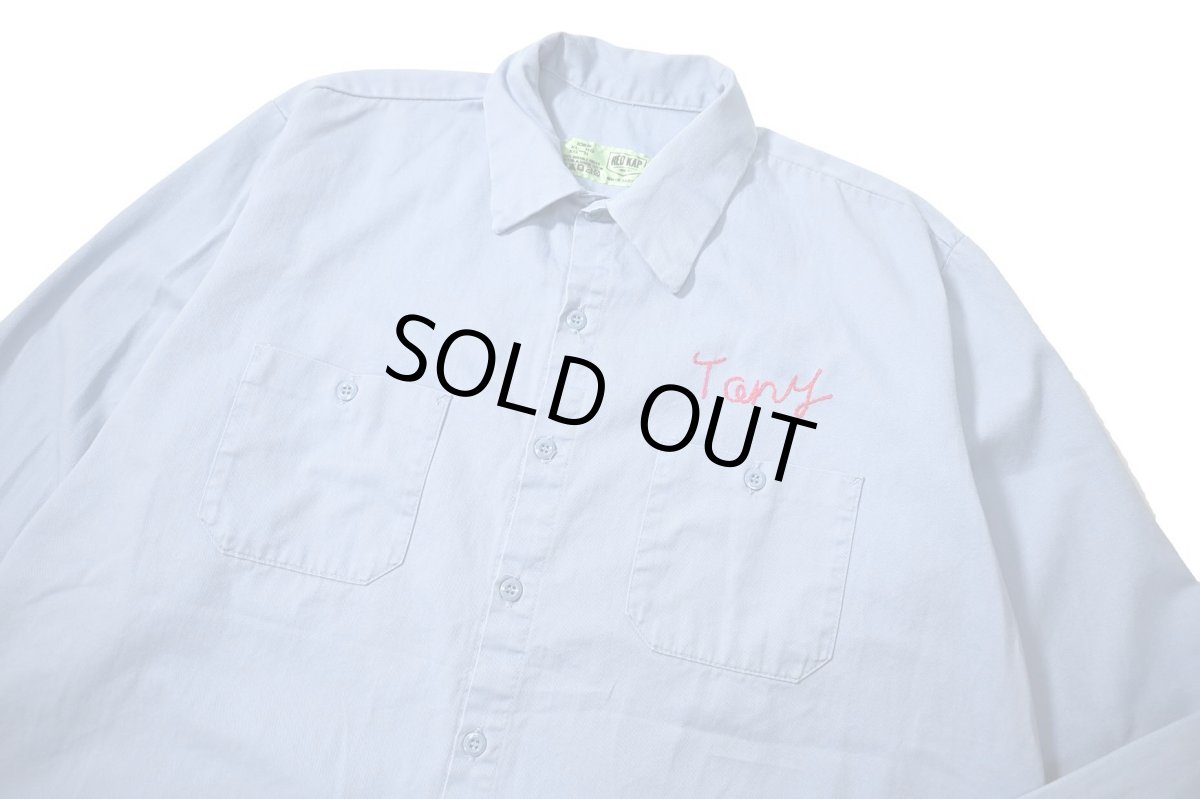 画像2: Used Red Kap Embroidered Work Shirt (2)