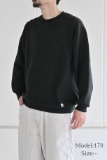 画像5: 90-00s Used Russell Athletic Blank Sweat Shirt Black (5)