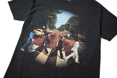 画像2: 00s Used The Beatles  Print Tee (2)