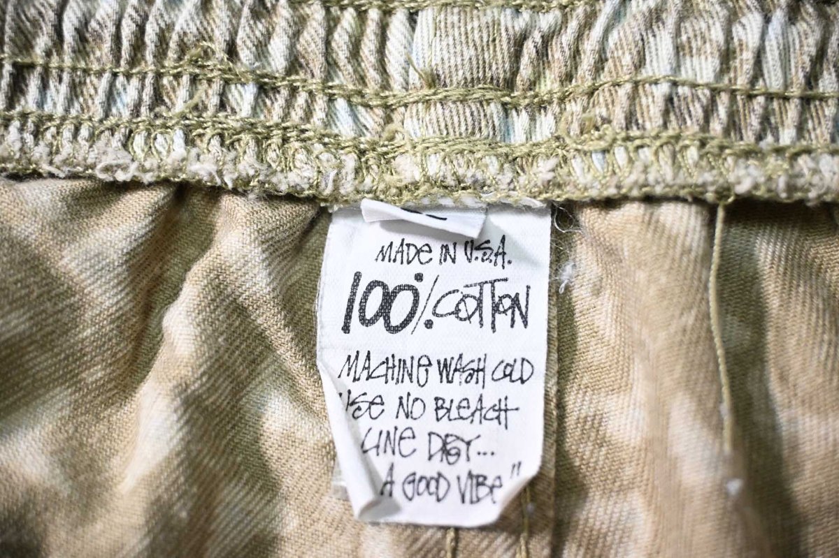 画像8: 80s Used Stussy Beach Pants made in USA (8)