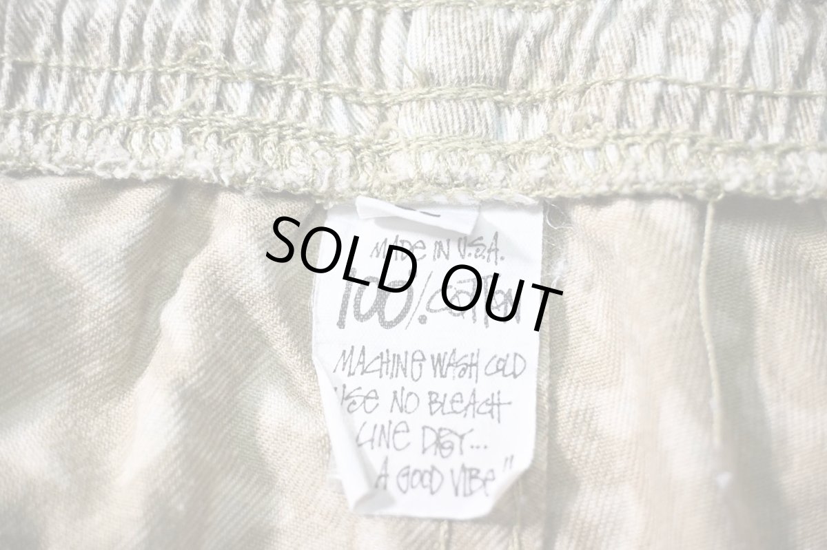 画像8: 80s Used Stussy Beach Pants made in USA (8)