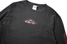 画像2: 00s Used Orange County Choppers L/S Print Tee made in USA (2)