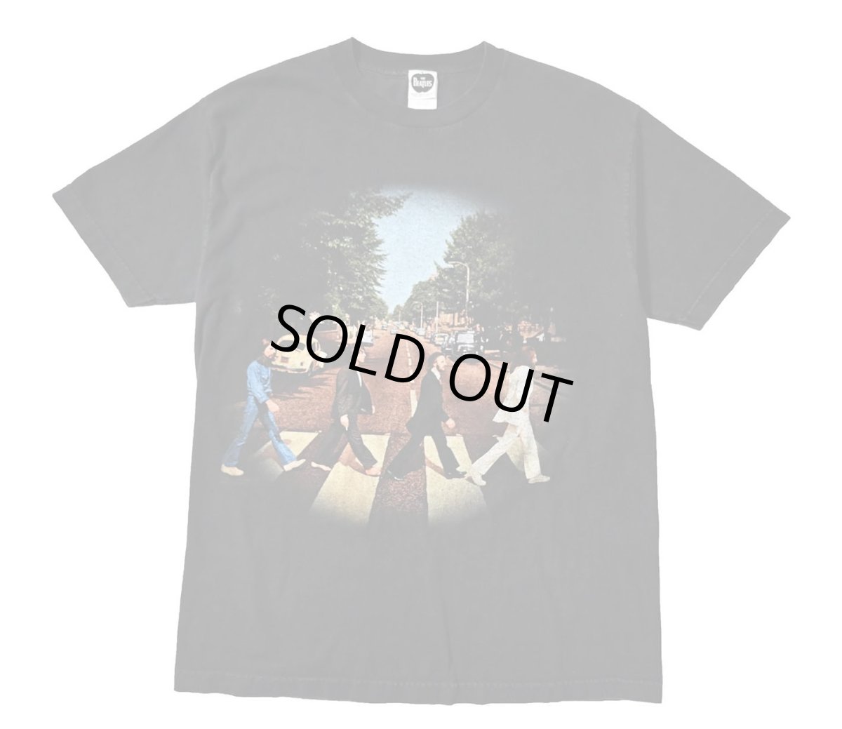 画像1: 00s Used The Beatles  Print Tee (1)