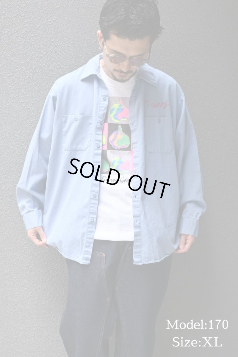 画像5: Used Red Kap Embroidered Work Shirt (5)