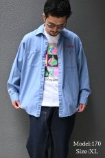 画像5: Used Red Kap Embroidered Work Shirt (5)