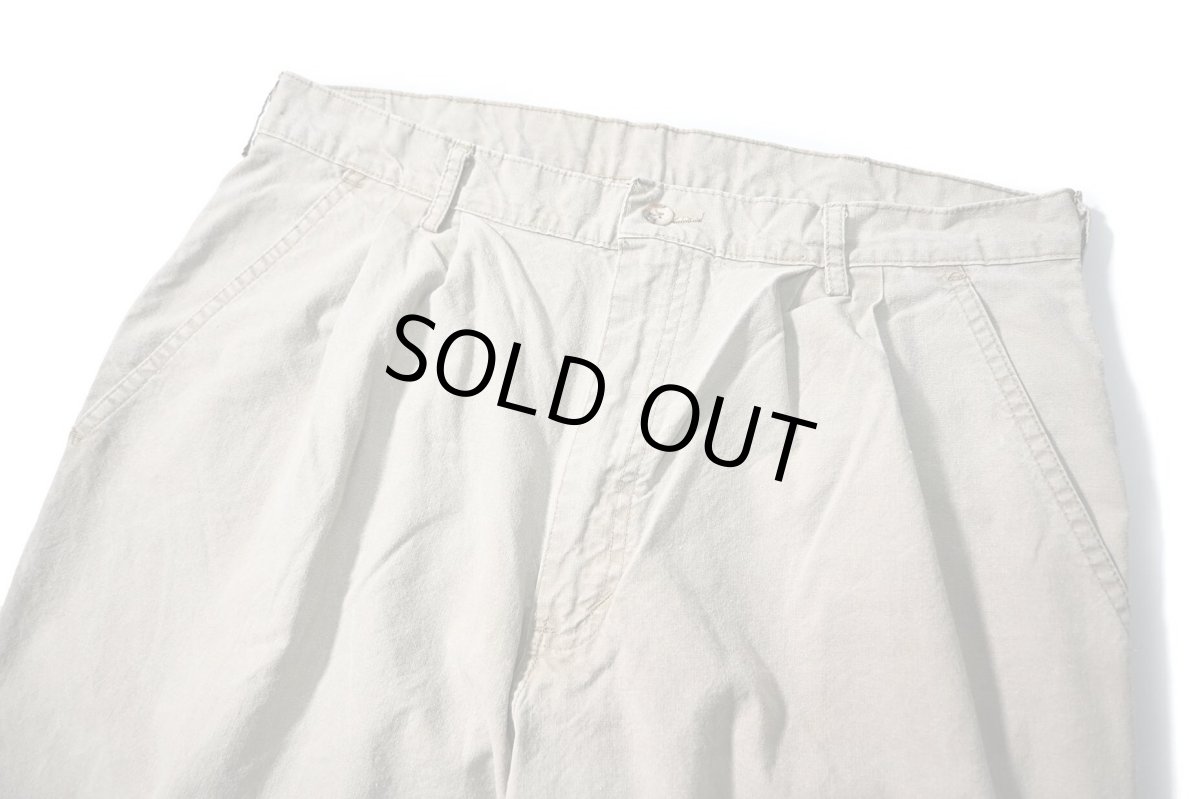 画像2: 80s Used Woolrich Pleated Trouser made in USA (2)