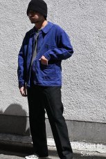 画像5: 60s Used French Cotton Twill Work Jacket (5)