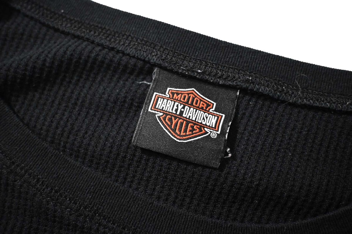 画像6: 00s Used Harley-Davidson Print L/S Thermal (6)