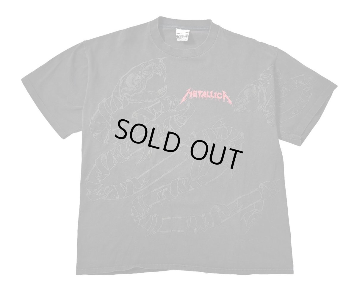 画像1: 90s Used Metallica Print Tee (1)