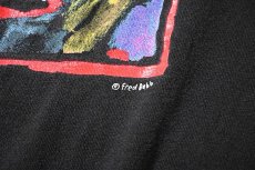 画像3: 90s Used Fred Babb Print Tee made in USA (3)