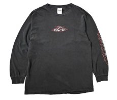 画像1: 00s Used Orange County Choppers L/S Print Tee made in USA (1)