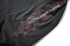 画像4: 00s Used Orange County Choppers L/S Print Tee made in USA (4)