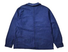 画像2: 60s Used French Cotton Twill Work Jacket (2)