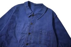 画像3: 60s Used French Cotton Twill Work Jacket (3)