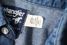 画像5: 80s Used Wrangler Denim Western Shirt made in USA (5)