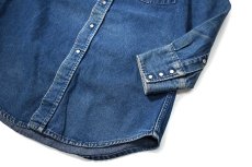画像3: 80-90s Used Carhartt Denim Western Shirt (3)