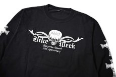 画像2: 00s Used Bike Week L/S Print Tee (2)