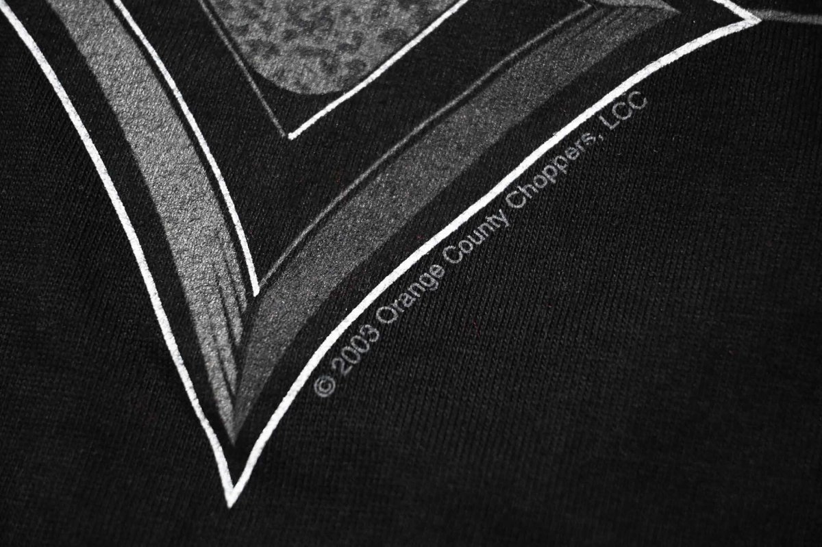 画像7: 00s Used Orange County Choppers L/S Print Tee (7)