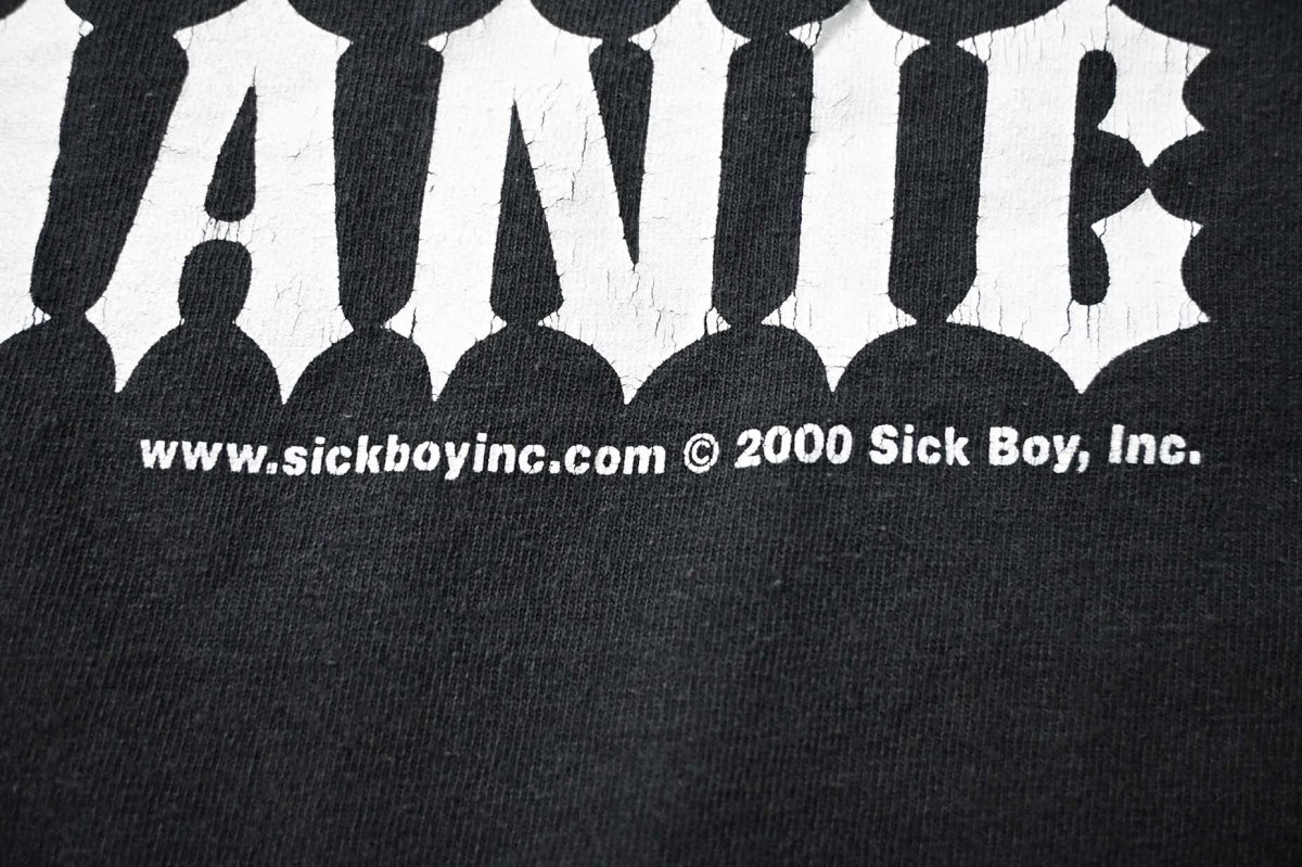 画像7: 00s Used Sick Boy Mechanic L/S Print Tee (7)