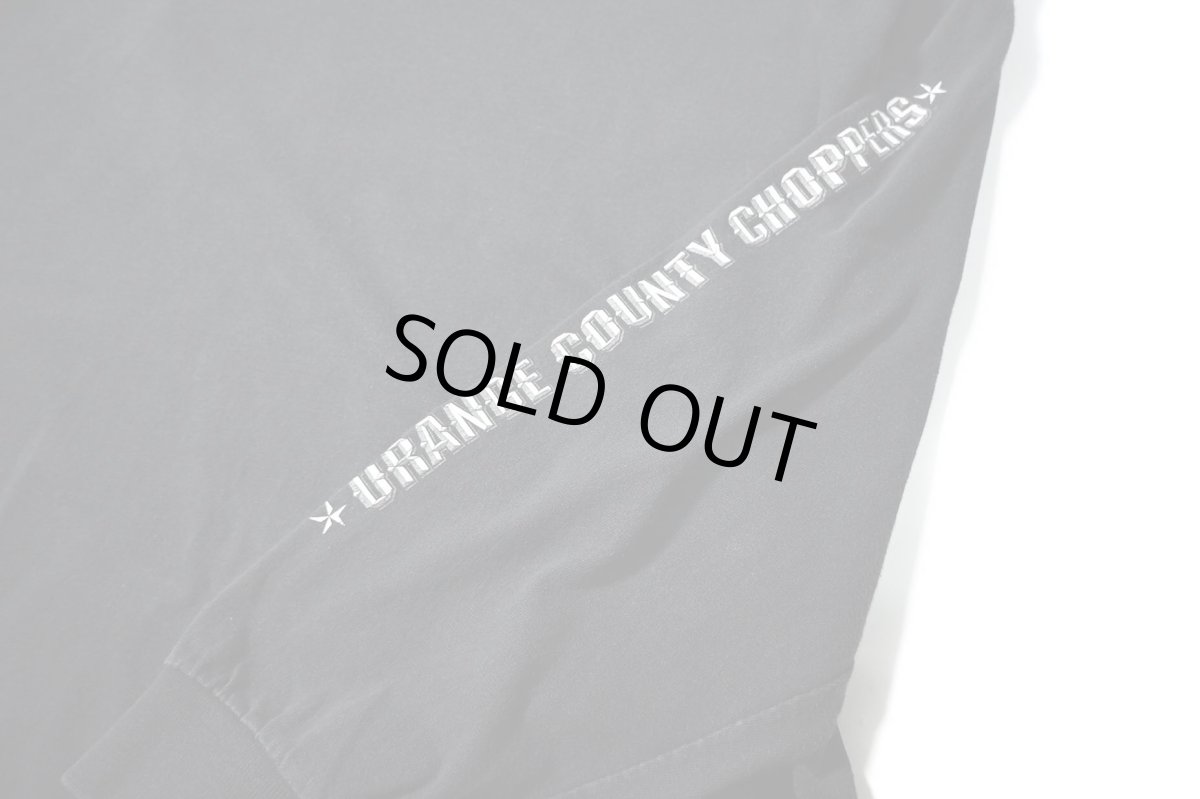 画像4: 00s Used Orange County Choppers L/S Print Tee (4)