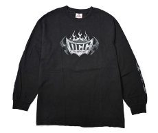 画像1: 00s Used Orange County Choppers L/S Print Tee (1)