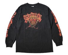 画像1: 00s Used Bike Week L/S Print Tee (1)
