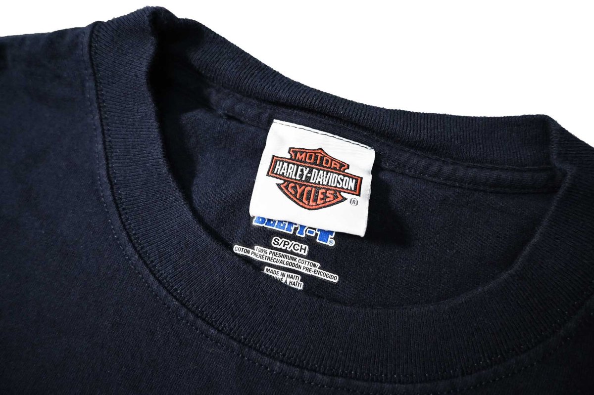 画像5: Used Harley-Davidson L/S Print Tee (5)