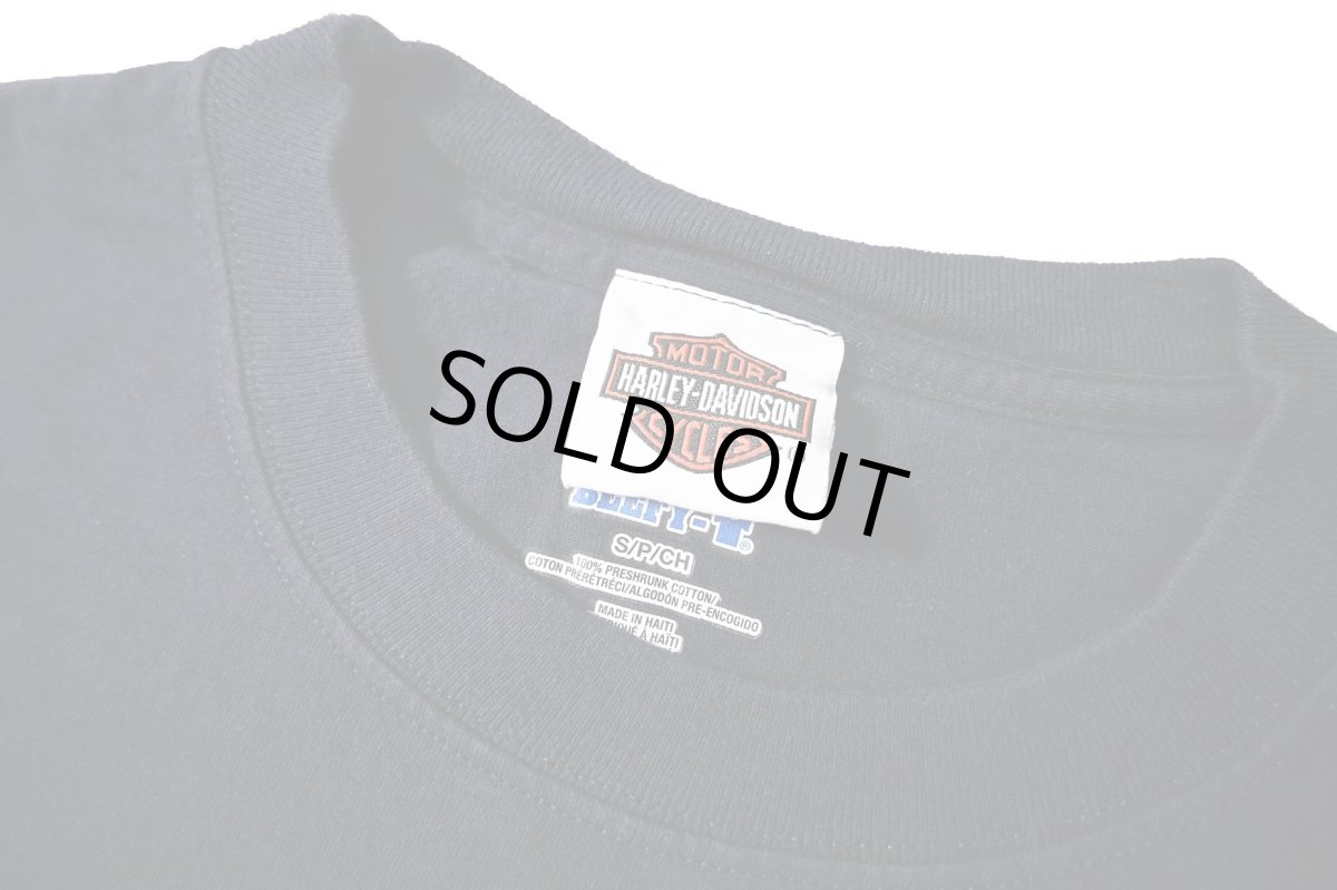 画像5: Used Harley-Davidson L/S Print Tee (5)