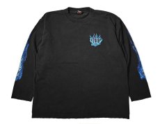 画像1: 90s Used First Chance Custom Cycles Okinawa L/S Print Tee (1)