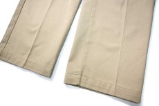 画像3: 80s Used Dickies 874 Work Pants Khaki made in USA (3)