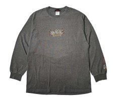 画像1: 00s Used Orange County Choppers L/S Print Tee (1)