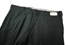 画像2: 60-70s Deadstock Industrial Coyne Laundry Work Pants Green (2)
