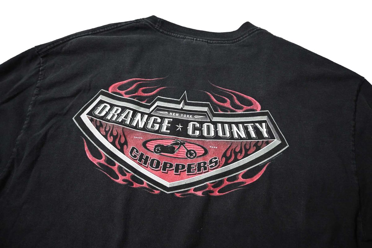 画像6: 00s Used Orange County Choppers L/S Print Tee (6)