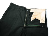 画像7: 60-70s Deadstock Industrial Coyne Laundry Work Pants Green (7)