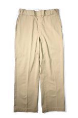 画像1: 80s Used Dickies 874 Work Pants Khaki made in USA (1)