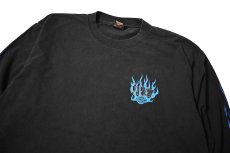 画像2: 90s Used First Chance Custom Cycles Okinawa L/S Print Tee (2)