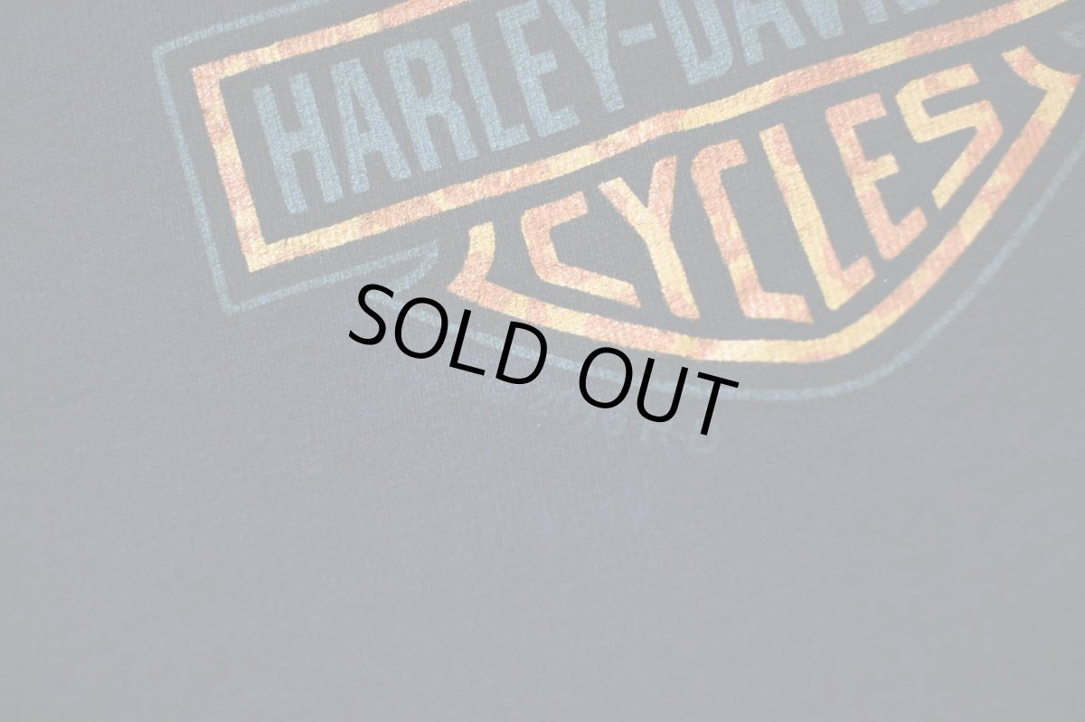 画像7: Used Harley-Davidson L/S Print Tee (7)