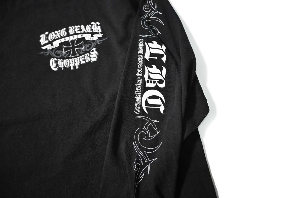 画像4: 90-00s Used Long Beach Choppers L/S Print Tee (4)
