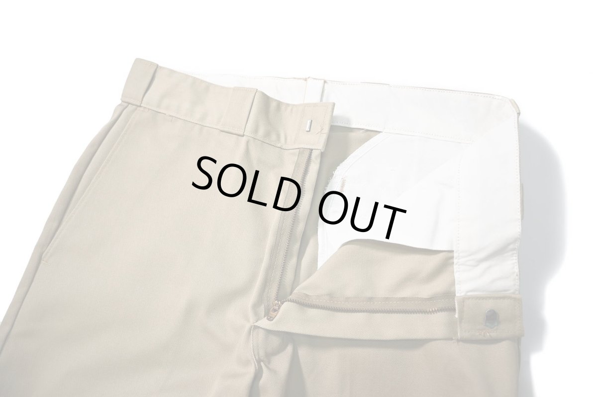 画像6: 80s Used Dickies 874 Work Pants Khaki made in USA (6)