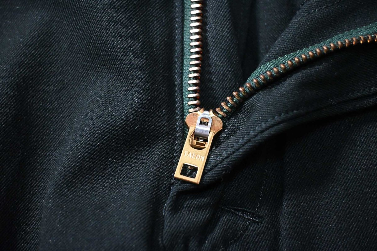 画像8: 60-70s Deadstock Industrial Coyne Laundry Work Pants Green (8)