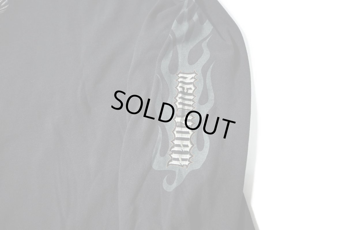 画像4: 00s Used Orange County Choppers L/S Print Tee (4)