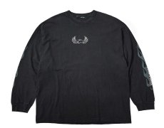 画像1: 00s Used Orange County Choppers L/S Print Tee (1)